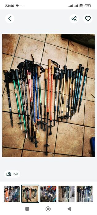 Vand bete treking pt drumetie telescopice sau pliabile pe 3 segmente