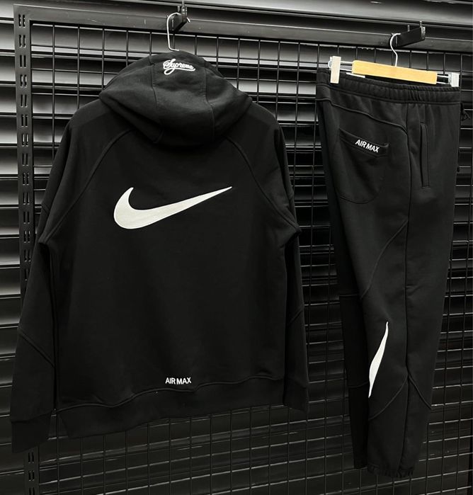 Trening Barbati Nike Air Max Negru & Alb!