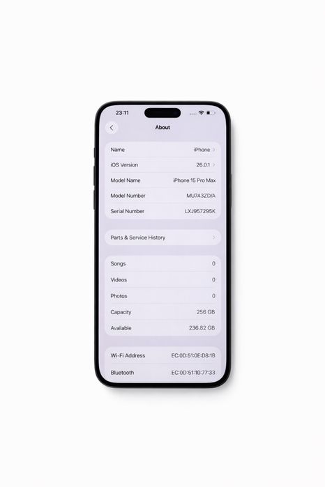iPhone 15 Pro Max 256Gb