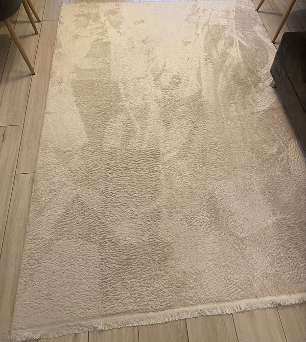 Мек килим 160х240 см в неутрален цвят