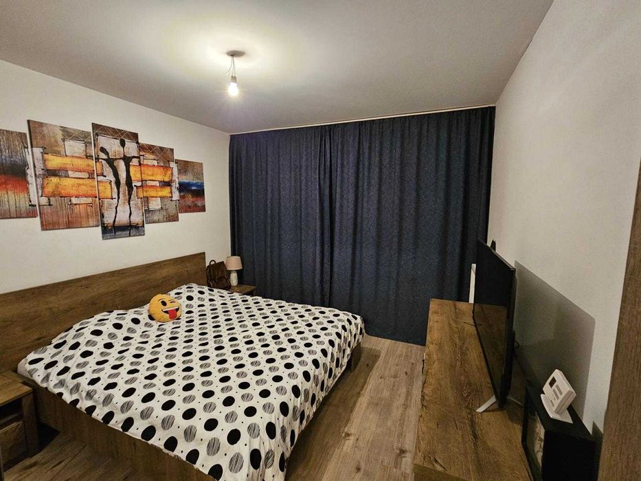 Intrare Racadau|2 camere|Bloc nou|Mobilat si utilat|Loc parcare