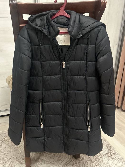 Теплая куртка pull and bear