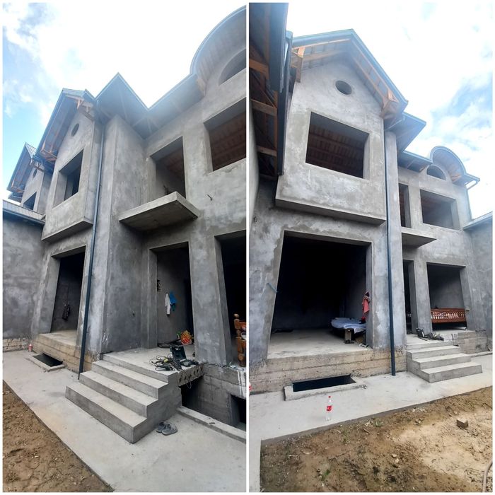 Сергели коробка 2.5 сотки 7 комнат 2 этажа