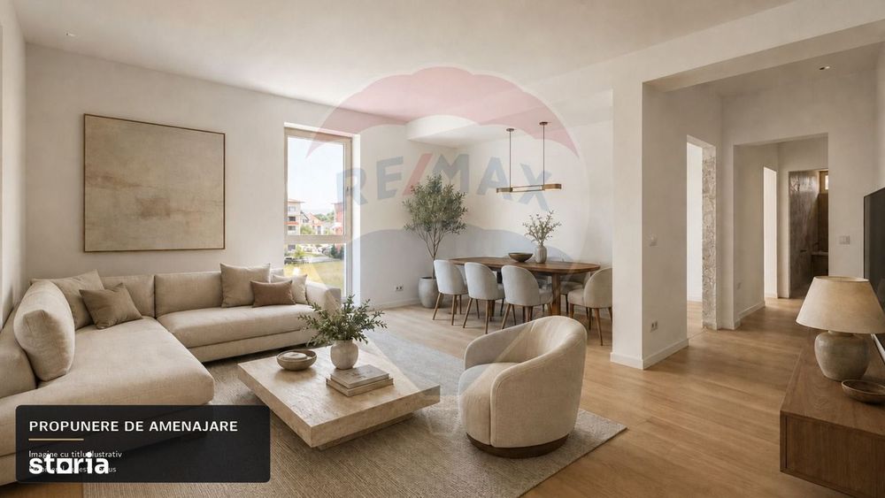 Apartament 3 camere, 74,16 mp utili, 2 băi + balcon | Tractorul