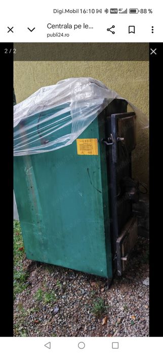 Centrala pe lemne orleon,cu gazeificare, de la romstal