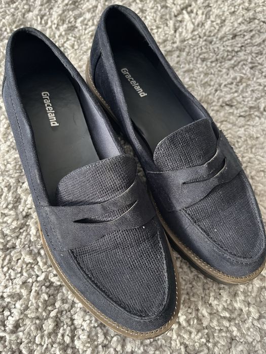 Mocasini bleumarin graceland
