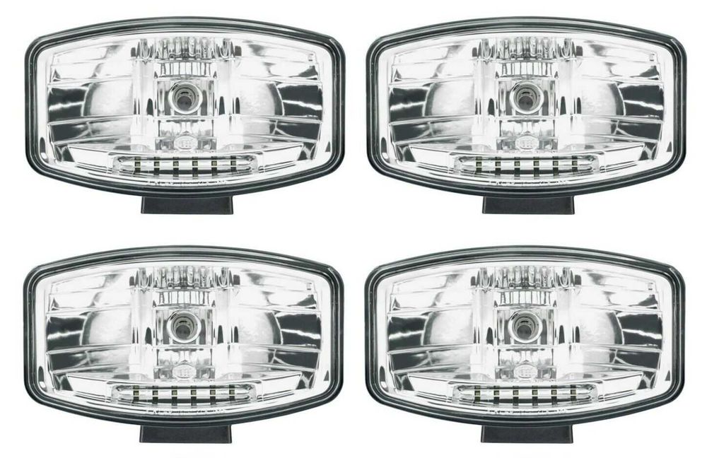 ПРОМОЦИЯ!! 1 бр. Комбо Халогени + LED spot тип Hella за ролбар , 24V