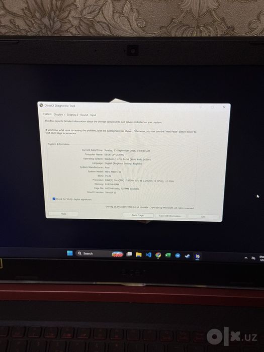 Acer nitro 5 igravoy noutbuk