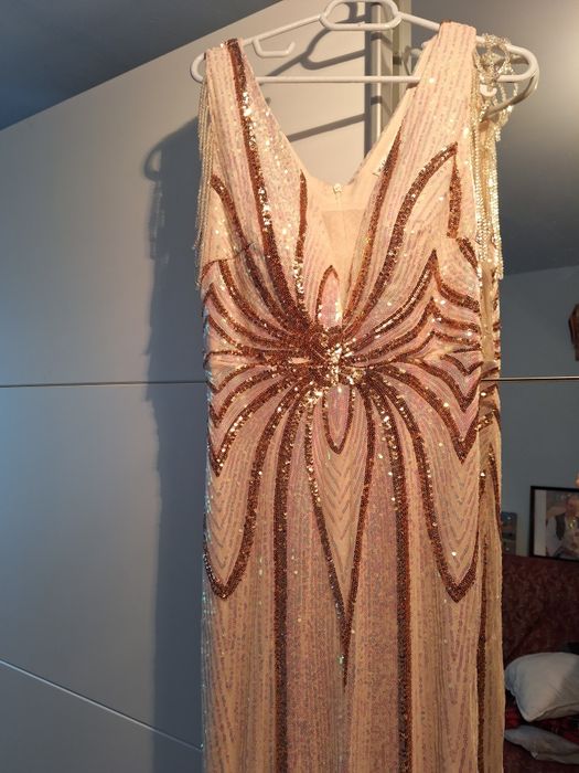 Rochie de seara crem