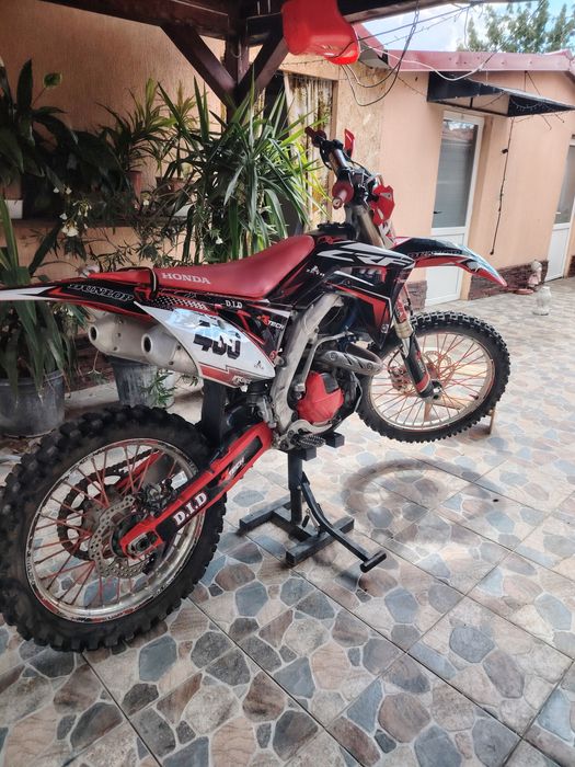 Honda crf 450r 2018 pornire buton