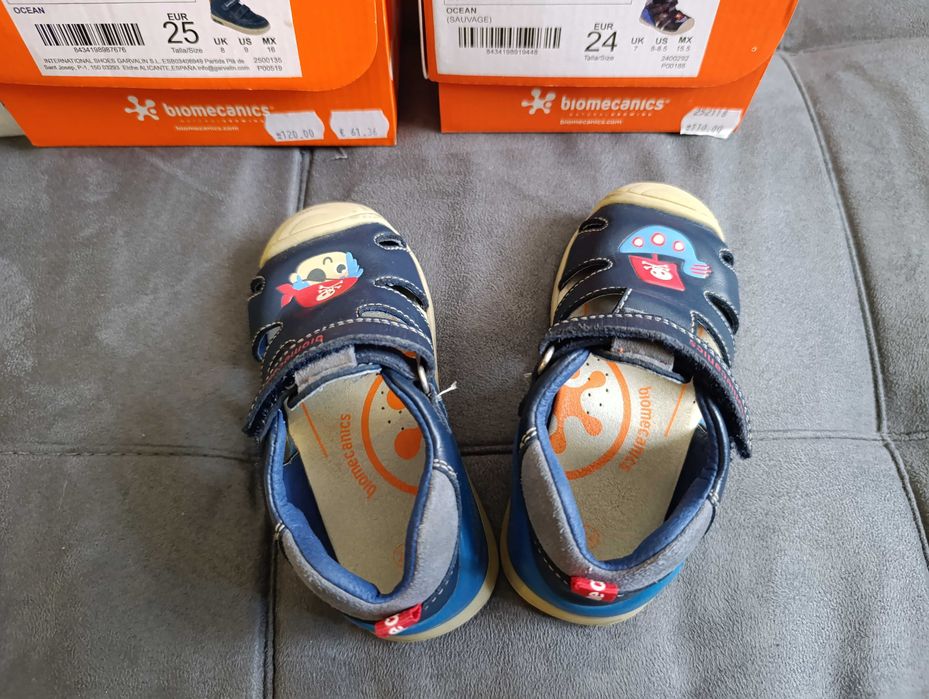 Сандали Biomechanics 24/15 см стелка