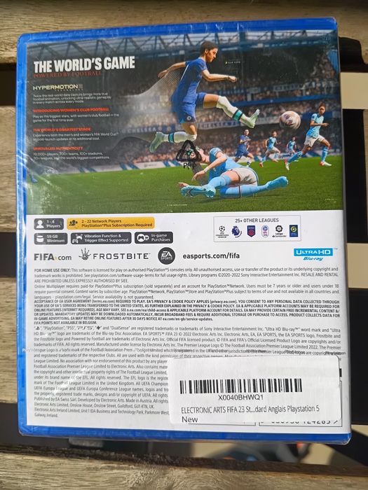 FIFA 23 PS5 запечатана