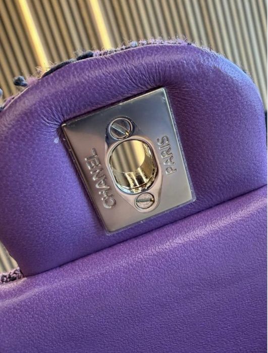 Chanel Tweed Flap Bag