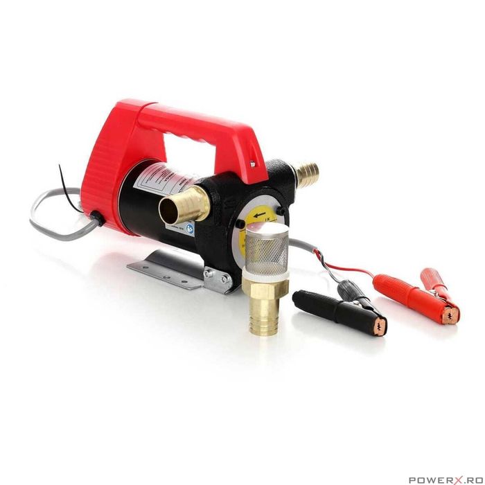 Pompa pentru transfer combustibil 12V, 250 W, 55 l/min, Kraft