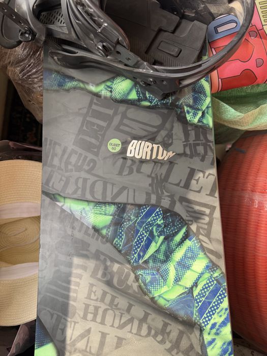 Сноуборд Burton + крепление + Boat