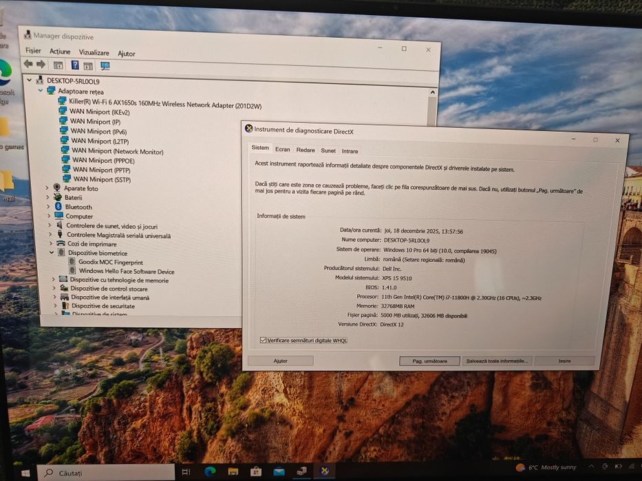 DELL XPS TOUCH 4K+, 32gb ram, RTX , i7 11800h, 1tb ssd, laptop 15"