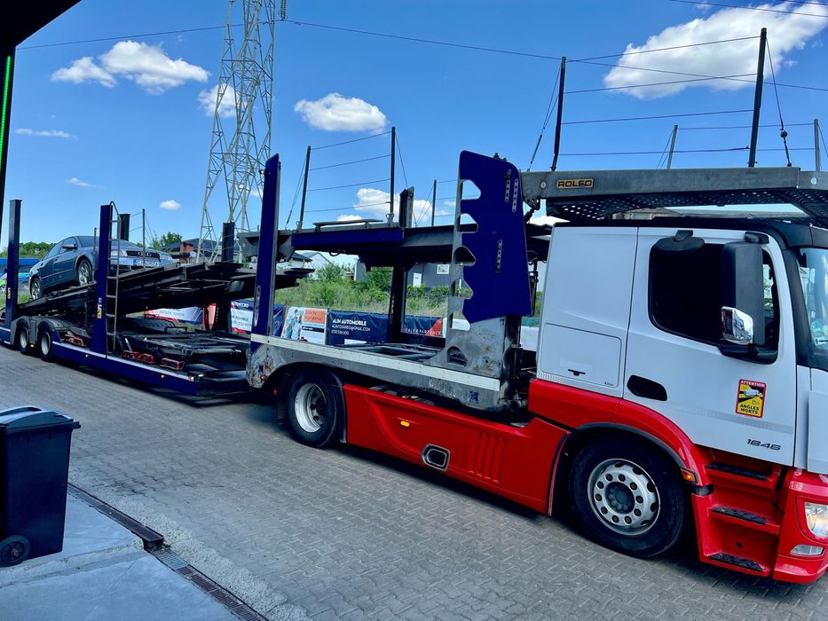 Transport AUTO pe Platforma Franta/Belgia /Olanda/Germania CMR+Factura