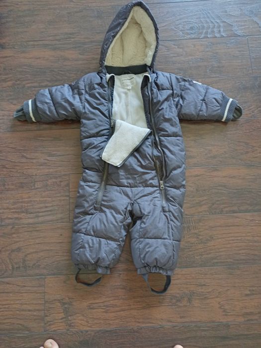 Combinezon cu gluga copii zapada