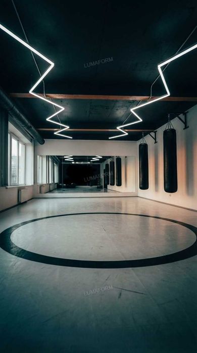 LED yoritish sport zali va fitness uchun / LED освещение для спортзала