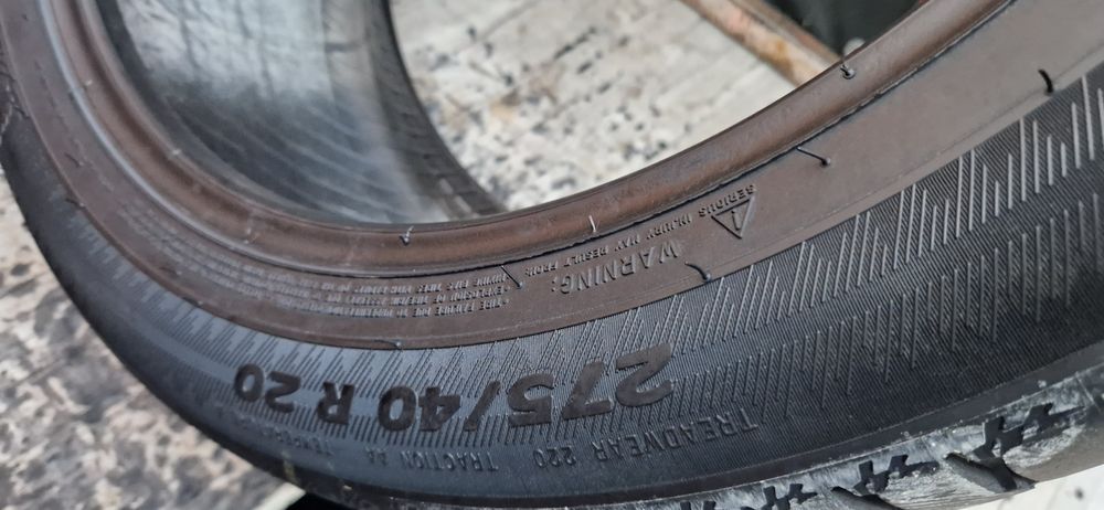 2 Anvelope Michelin 275 40 R20 de vara. Dot 2022