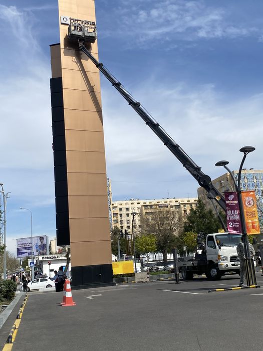 Avtovishka xizmati 24/7  Услуги Автовышка 28 32 45m