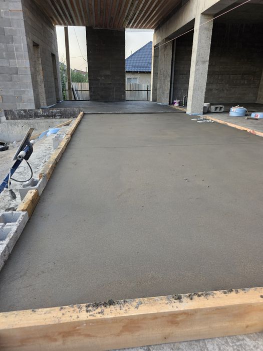 Полусухая стяжка с маленькой агрегатом