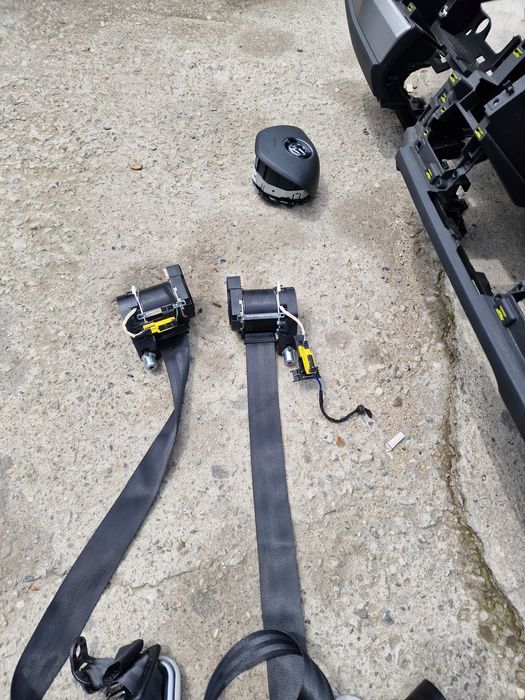 Plansa bord kit complet airbag volan pasager centuri vw t6 multivan