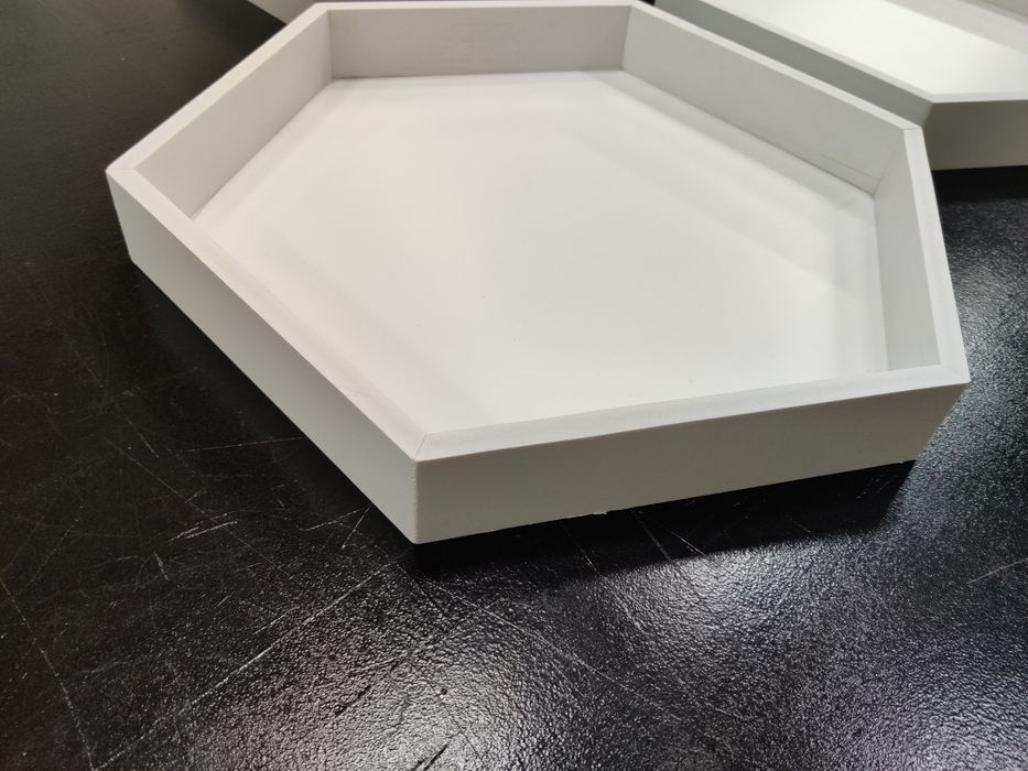 Rame hexagonale pentru tablou licheni