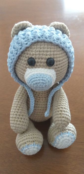 Вязаный Мишка-Тедди