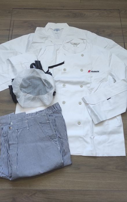 Поварская форма на корабле.Униформа повара.