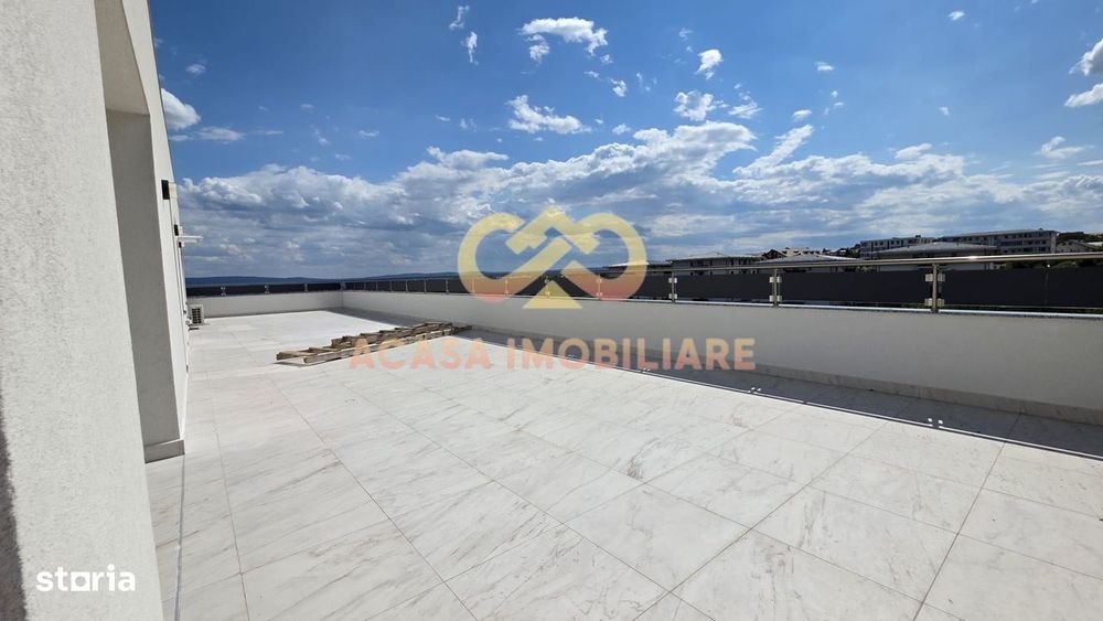 Penthouse  3  Camere  87Mp  Utili  Si 122Mp Terasa