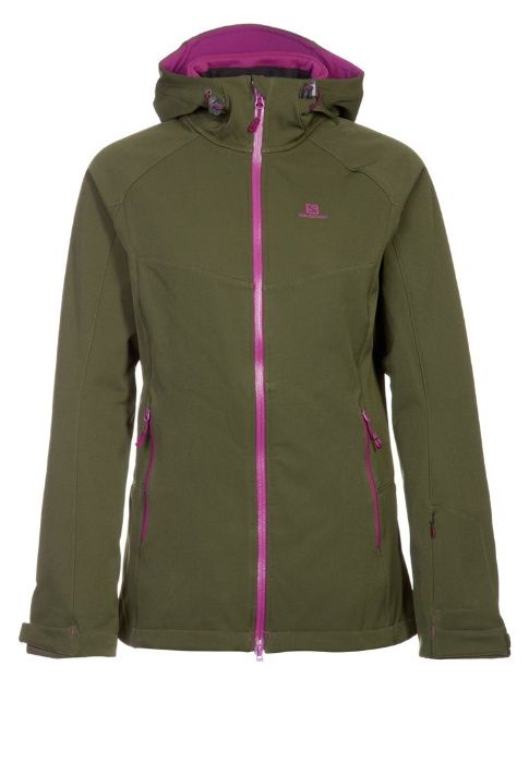 Ново! 3в1 Salomon Snowflirt дамско яке (M/L) ски, сноуборд, зима