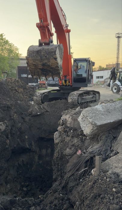 Услуги экскаватора хитачи 330