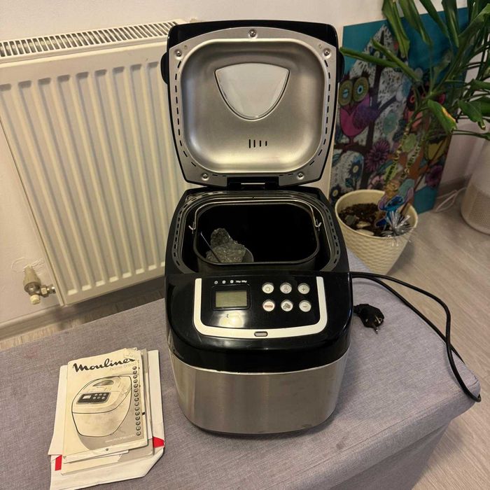 Masina pentru paine Moulinex Home Brad OW110E, 600W, 900g, 12 programe