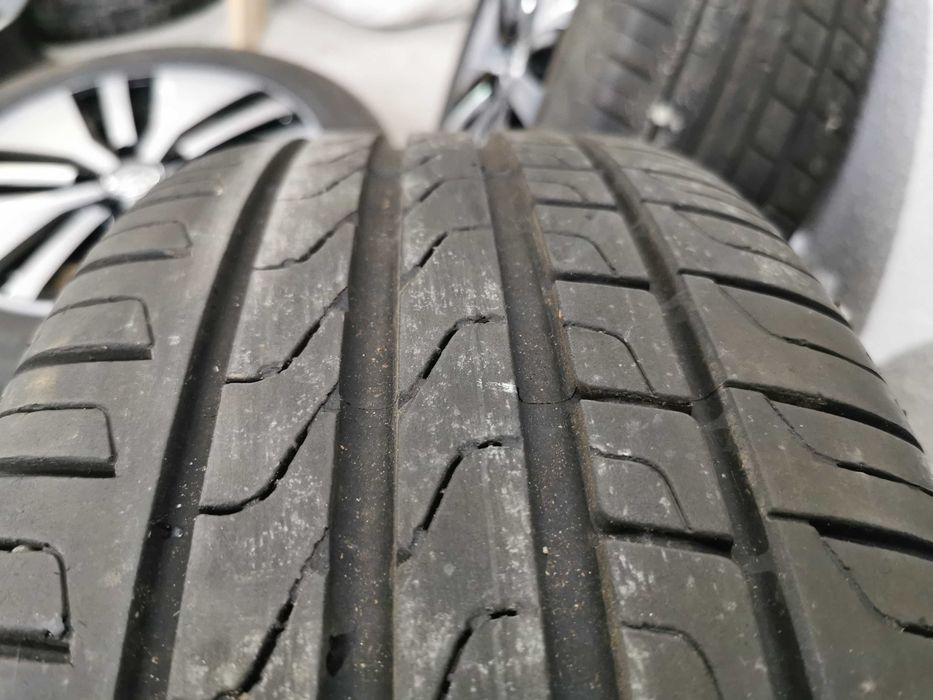 Jante Originale Vw Passat B8. R 17  cu anvelope de vara