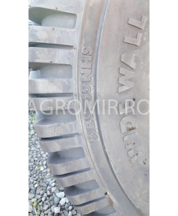 Anvelopa 8.25-15 BKT PL801 14PR TT  Cauciucuri tractor, Fiat, Case, Fendt, John Deere, New Holland, Massey Ferguson, UTB   Cauciucuri tractor, Fiat, C