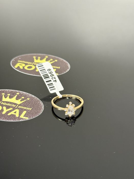 Bijuteria ROYAL : Inel AUR 14K NOU / 1.52 GR