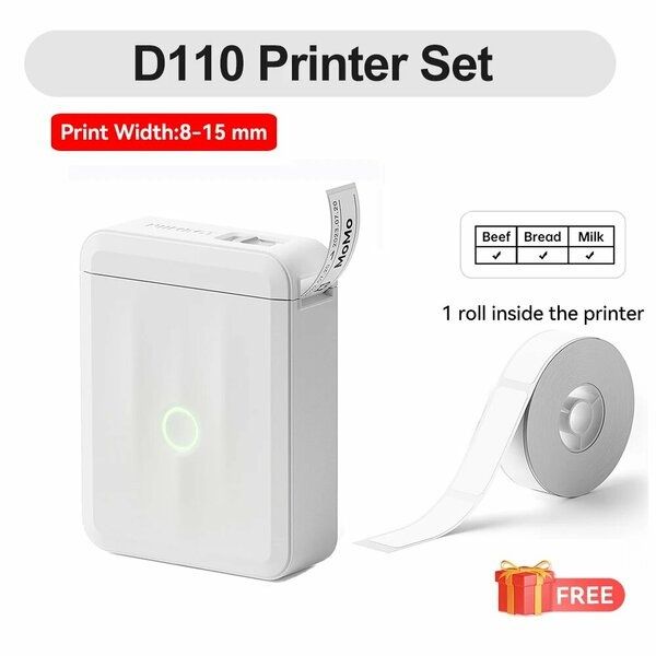 Принтер для самоклеящихся этикеток для офиса и дома.