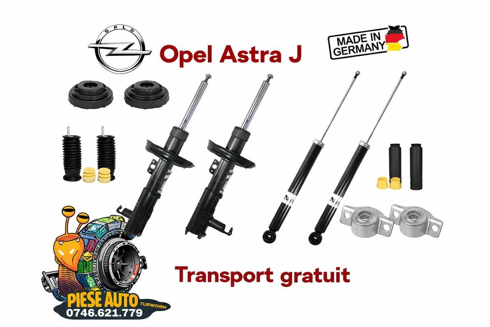 Set amortizoare cu flanse si protectii Opel Astra J 2009-2018