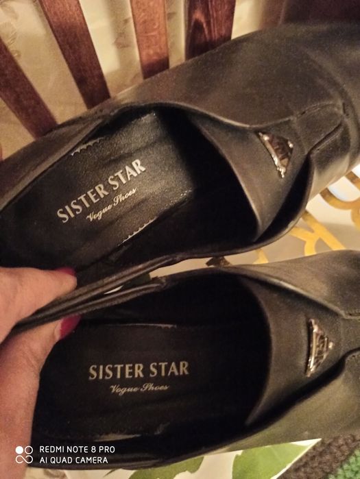 Женский обувь, кожа