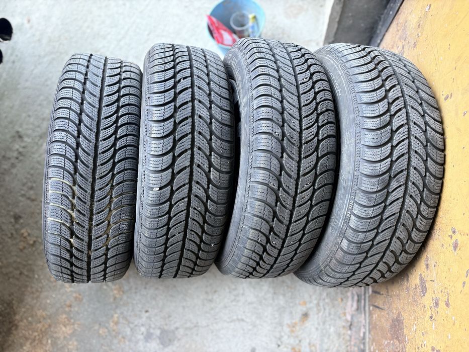 Зимни гуми с джанти и тасове 14" 4x114.3 (Mitsubishi Space Star)