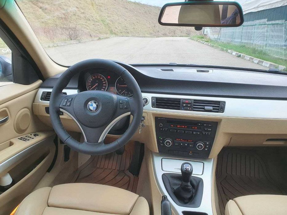 PROPRIETAR BMW 320D  177 cp 2008 piele crem