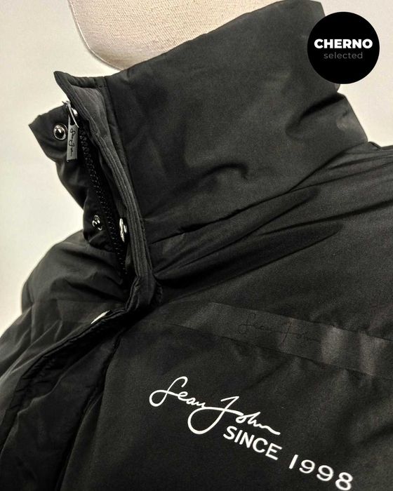 SEAN JOHN пухено яке с лого – Размер L•XL – Ново без етикети