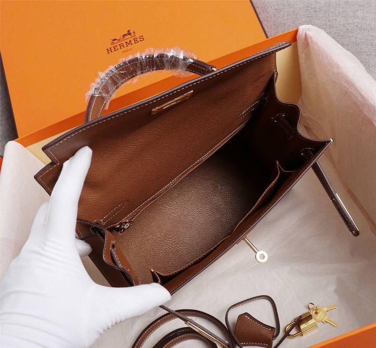Дамска чанта Hermes Kelly 28см