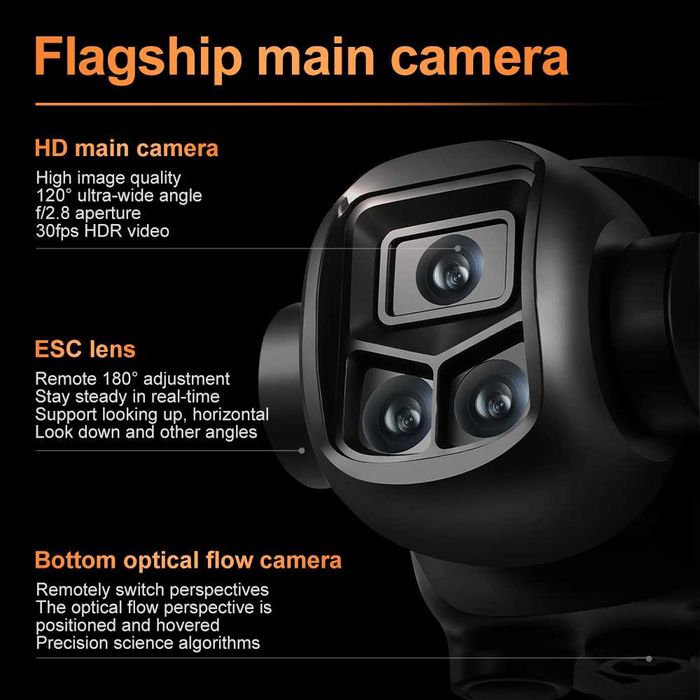 Дрон Xiaomi PRO988 UNV drone brushless, безчетков