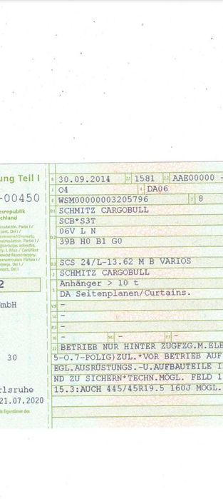 Semiremorca Mega-Varios Schmitz Cargobull