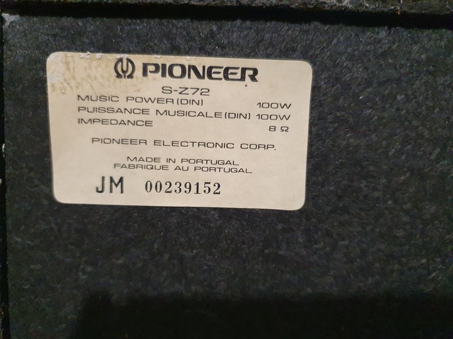 Vând Boxe Pioneer S-Z72