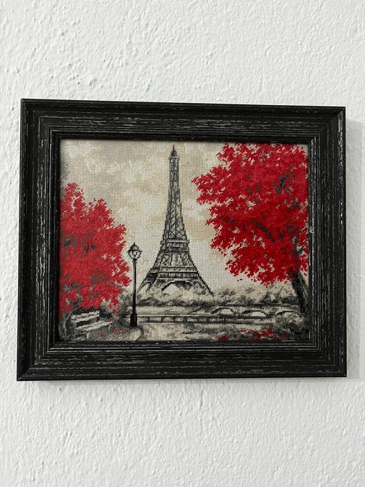 10броя гоблени Градовете на Милена стил -рамкирани