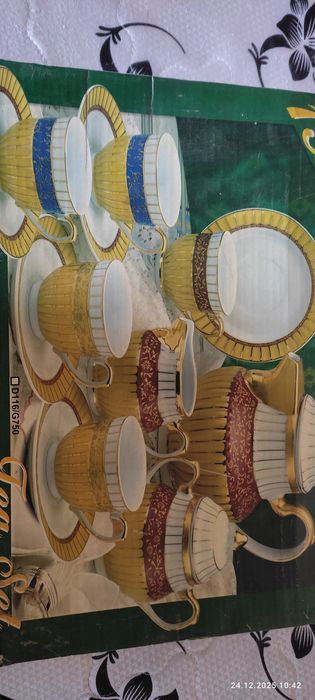 Продаю чайный сервиз ,новый, производства Япониия.для шести персон.