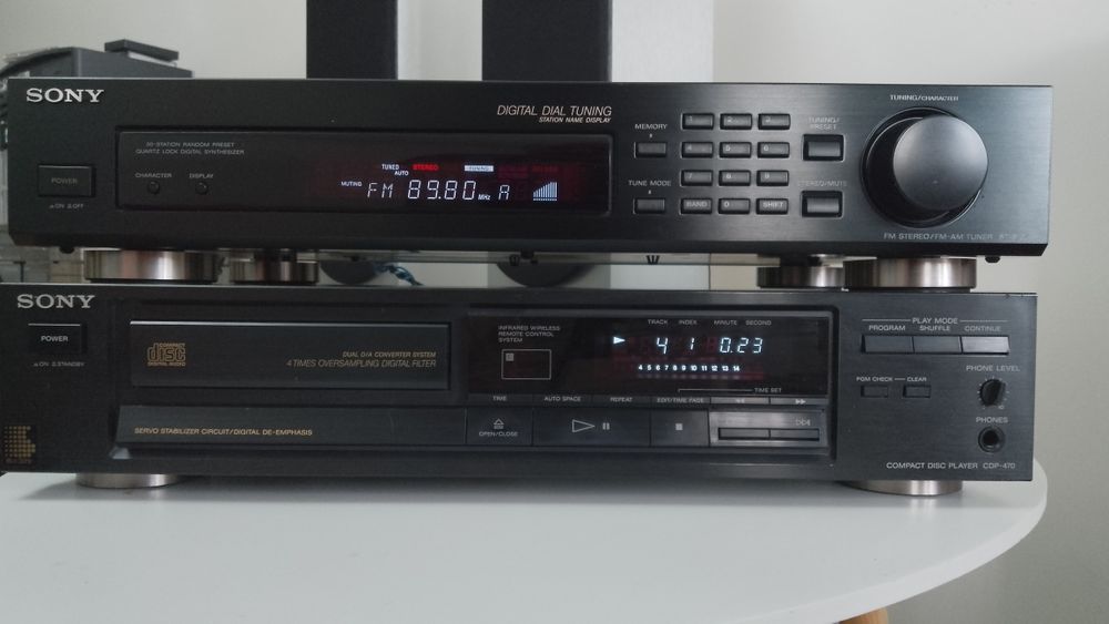 Sony! Sony CDP 470 și Sony ST-S 190